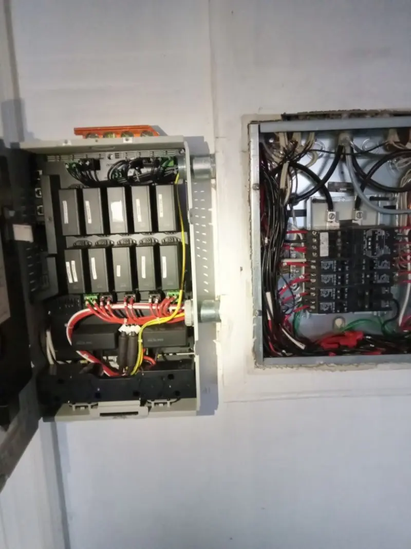 Electrical panel upgrade completed for Electrical Inspection in Yelm